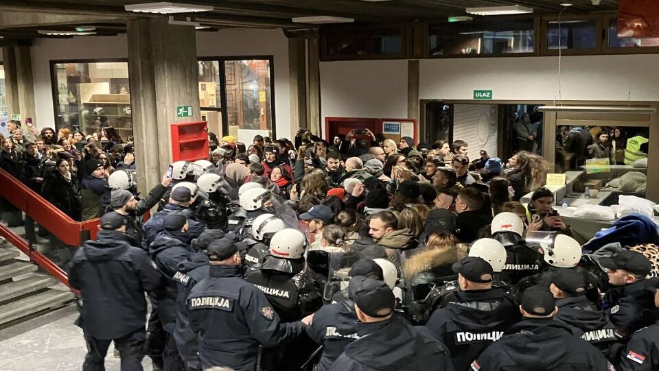 Serbian Police Intervention at University Alarms Academic Community