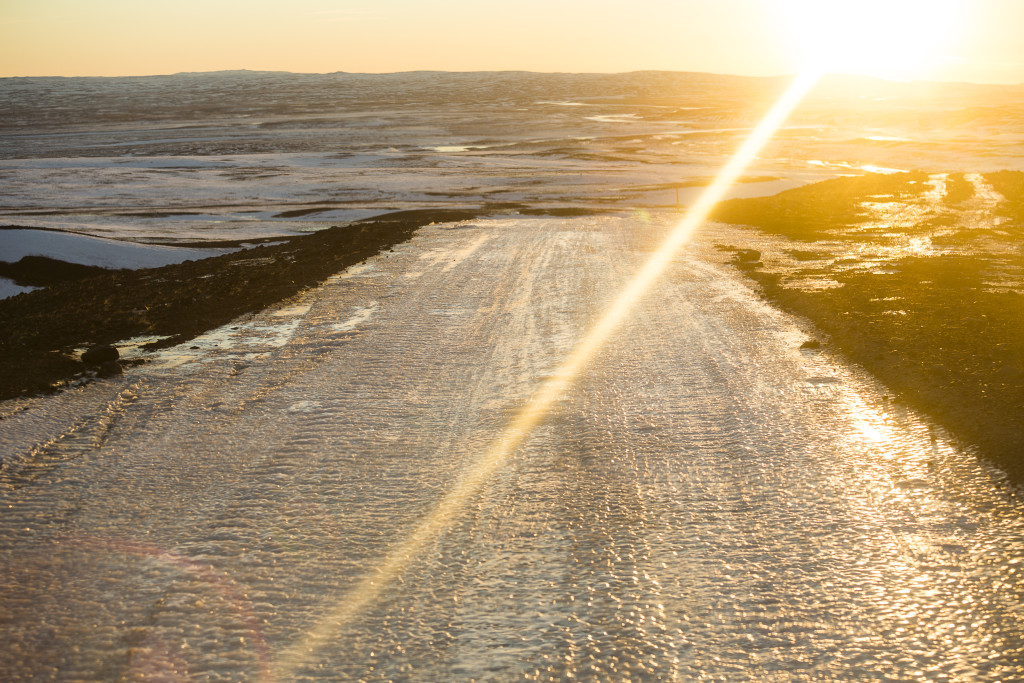 Slippery Conditions In Reykjavík