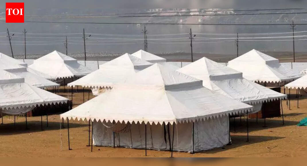 Tent Colony for comfortable, safe stay option for visitors | Prayagraj News