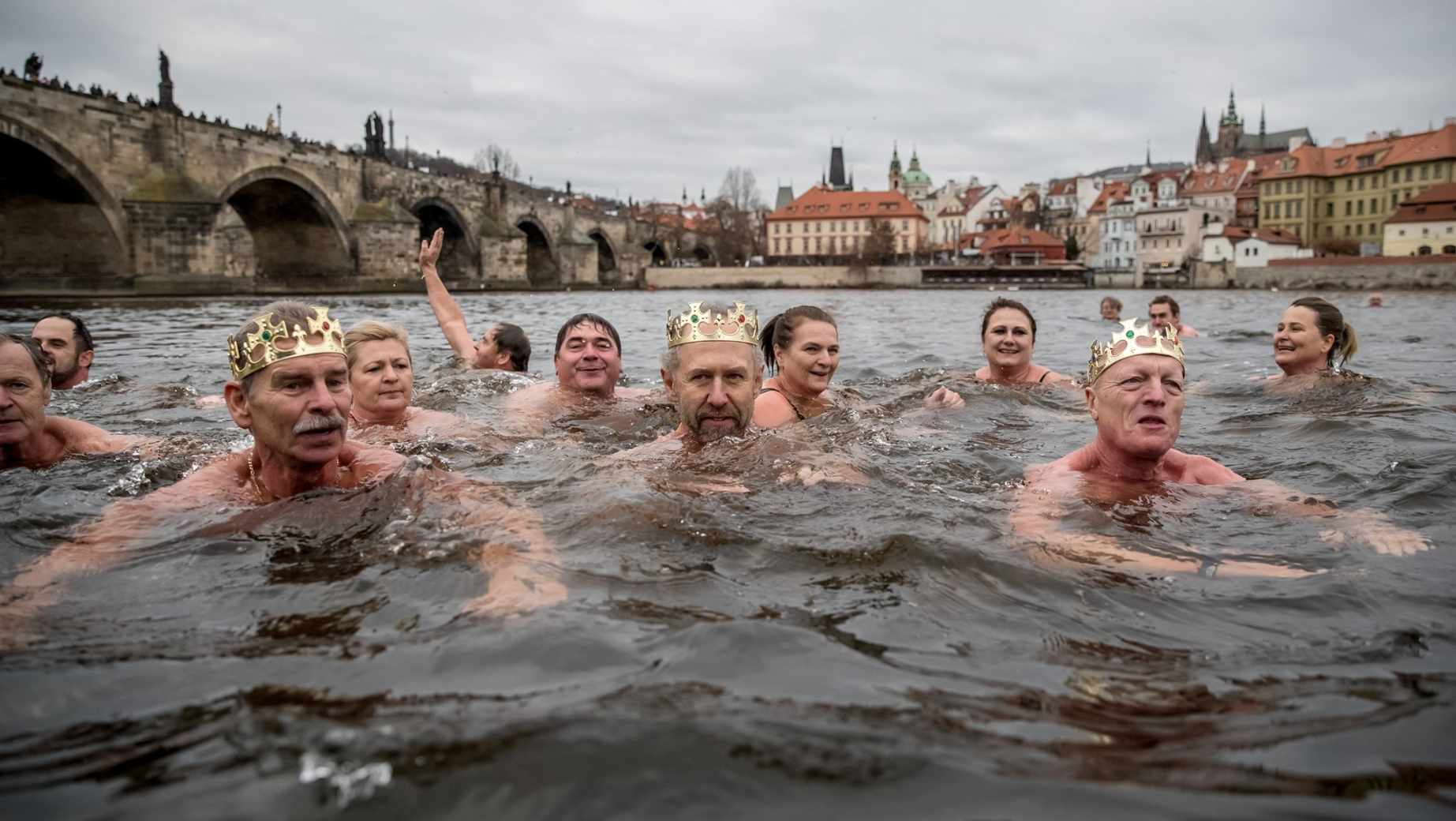 Three Kings Swim in Prague