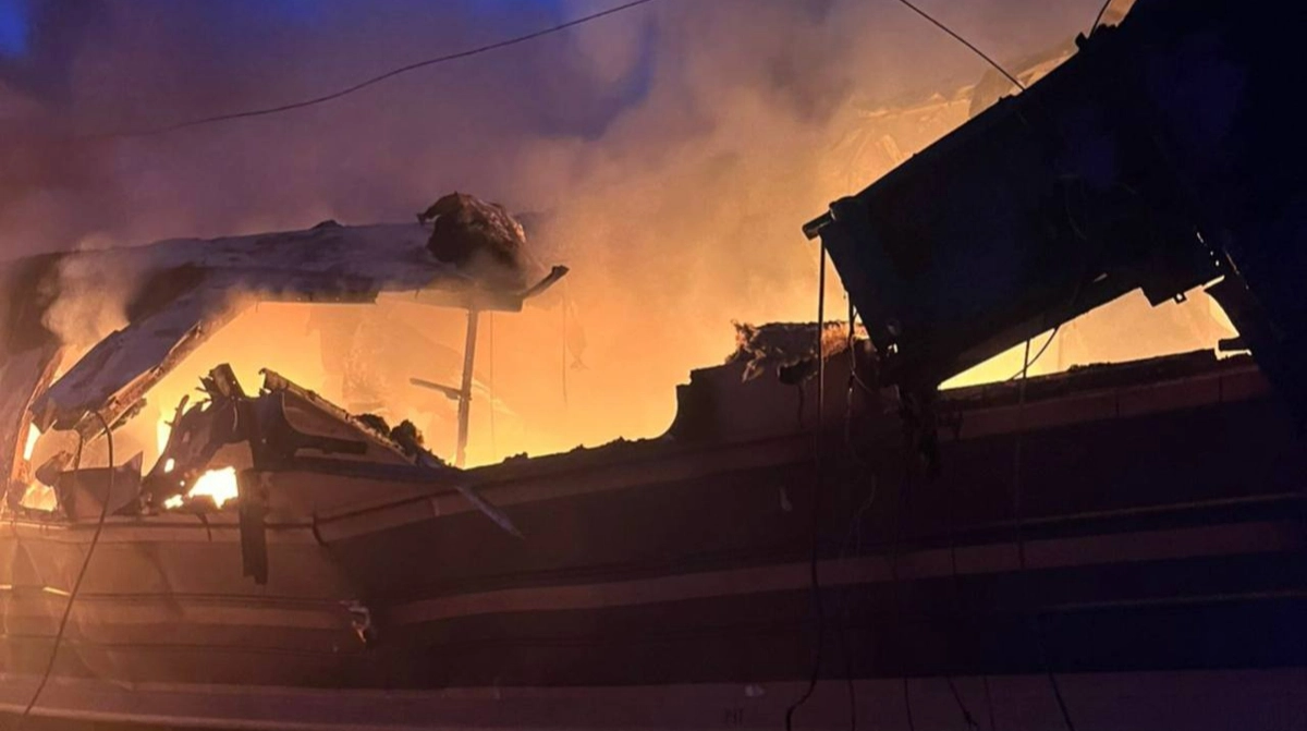 Three people killed and others injured in Russian strike on train in Kharkiv Oblast