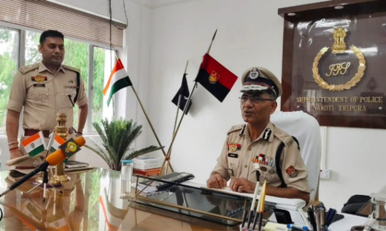 Tripura records lowest crime rate in 20 years, says DGP Anurag