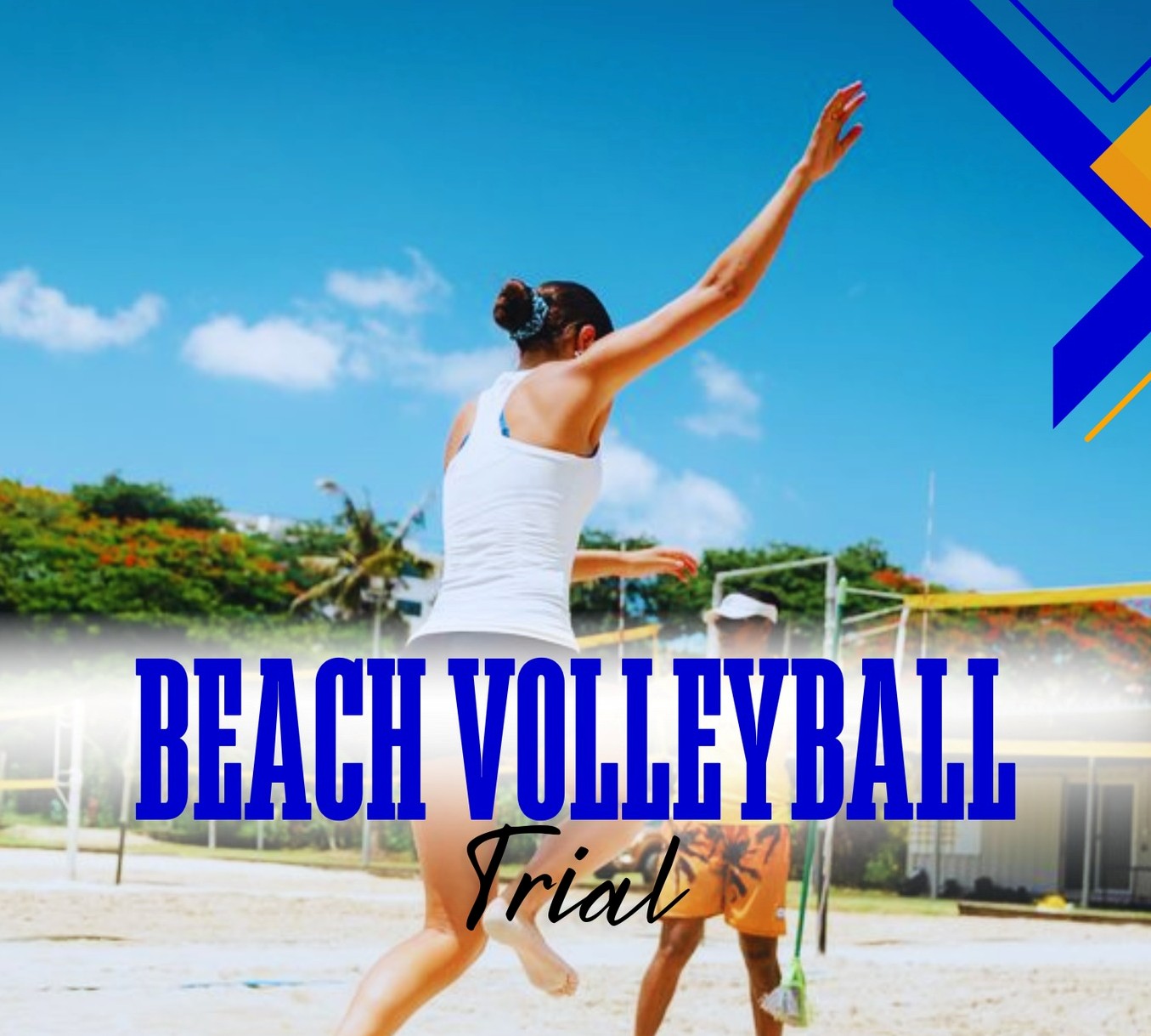 Under-18 Girls Take Part in Beach Volleyball Trials