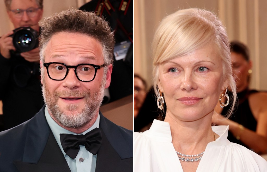 Why Pamela Anderson avoided Seth Rogen at 2026 Golden Globes