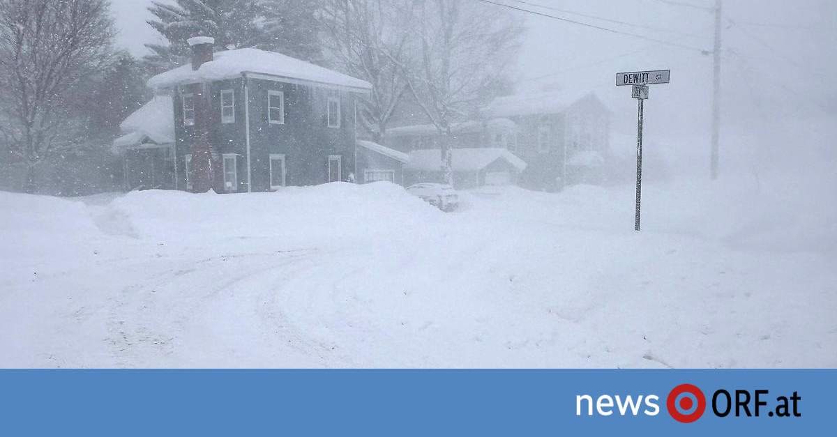 Wintersturm zieht durch USA: Warnung trifft 180 Millionen
