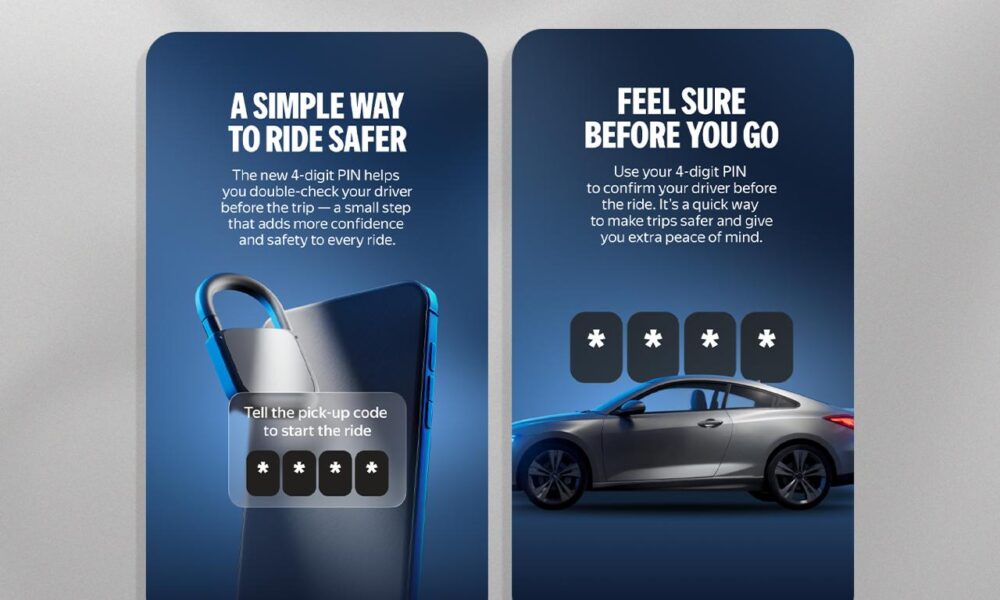 Yango Ride launched matching PIN-codes to make trips more convenient and safer for Zambians