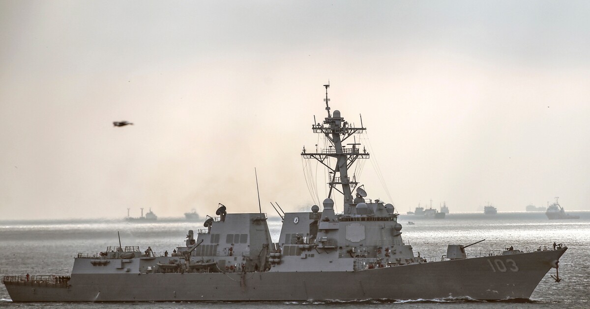 2 US Navy ships collide in the Caribbean, leaving 2 sailors with minor injuries