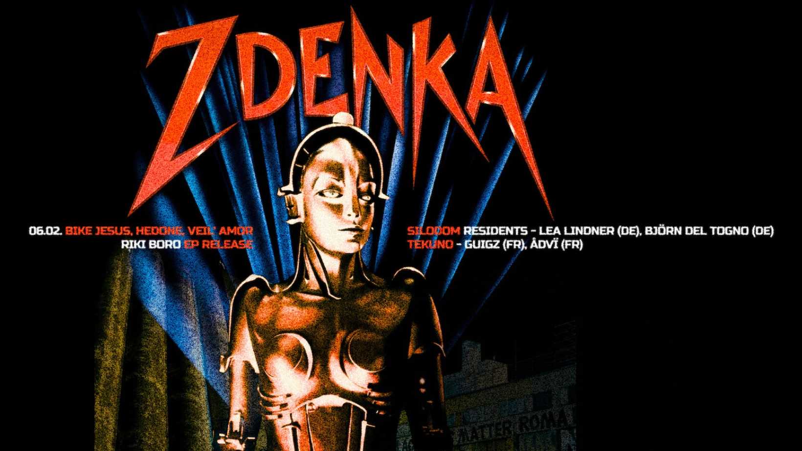 A Night of Techno, Live Performances and Cinema at Bike Jesus