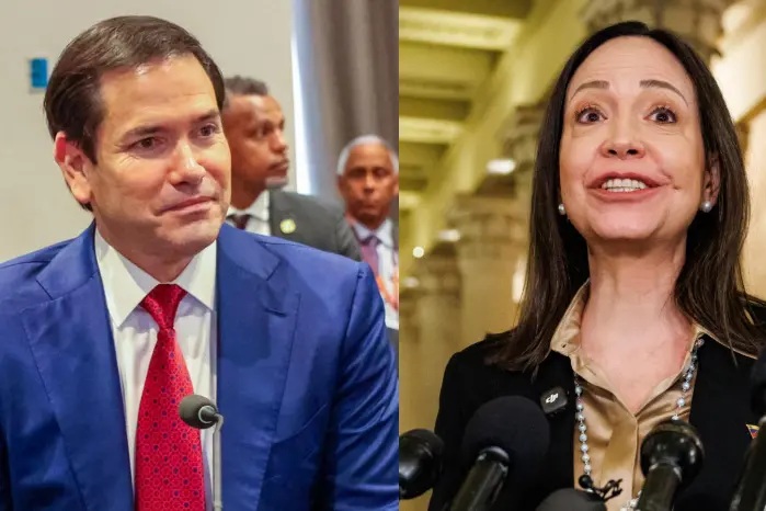 A Poll Reveals that Marco Rubio and Maria Corina Machado Lead in Citizen Support During Venezuela's Transition