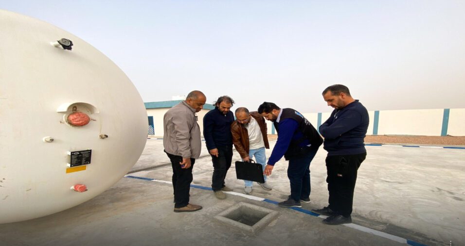 Al-Brega and the Development Agency assess the readiness of an immediate gas point in Al-Sawawa