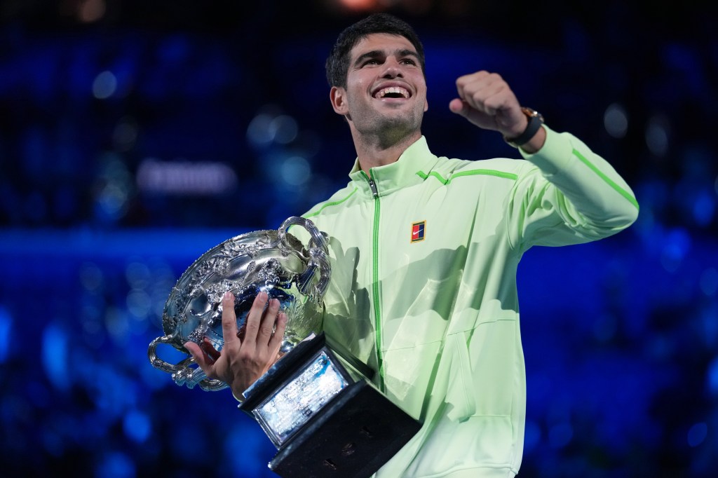 Alcaraz beats Djokovic to become the youngest man to complete a career Grand Slam