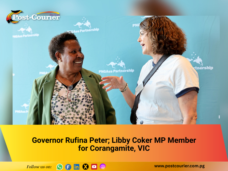 Australian Parliamentarians and emerging PNG women leaders Connect in Port Moresby