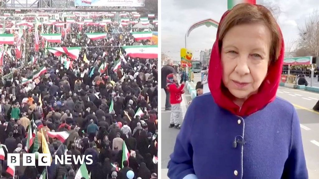 BBC in Tehran sees government's 'political reply' to protests