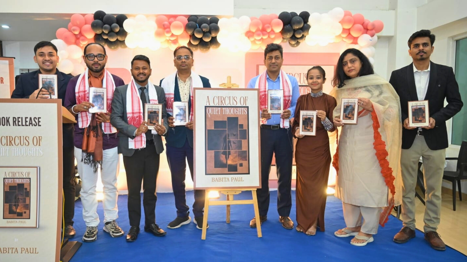Babita Paul’s 'A Circus of Quiet Thoughts' launched in Guwahati