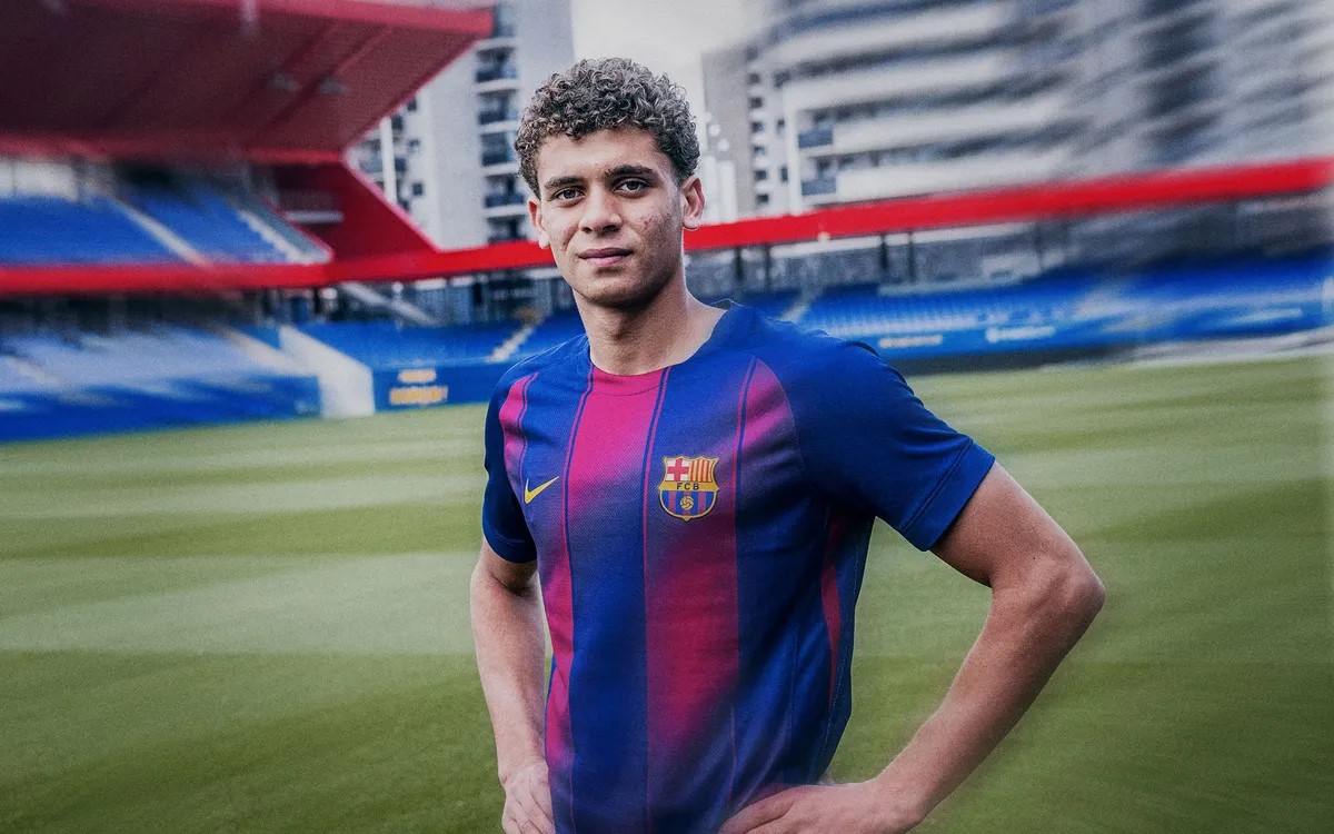 Barcelona officially signs on Egyptian striker Hamza Abdelkarim for 6 months