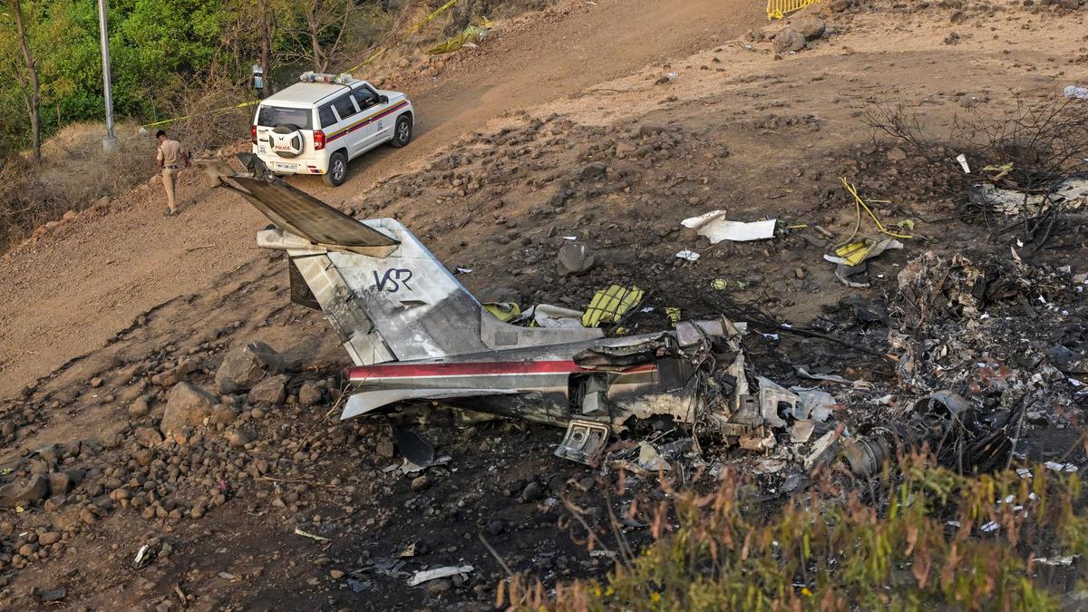 Black box of aircraft from Ajit Pawar’s crash sustained damage