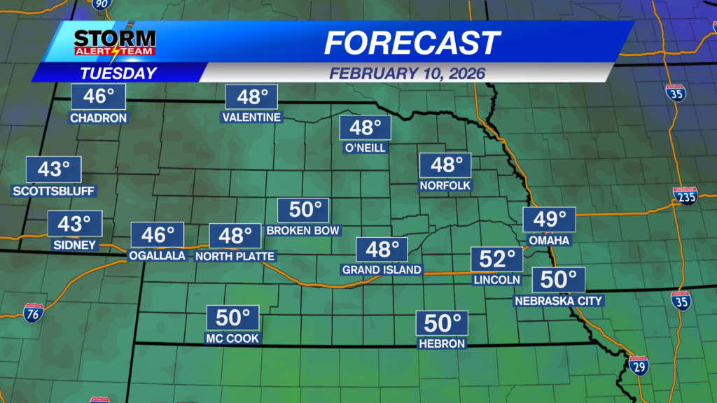 State Forecast Highs Tomorrow