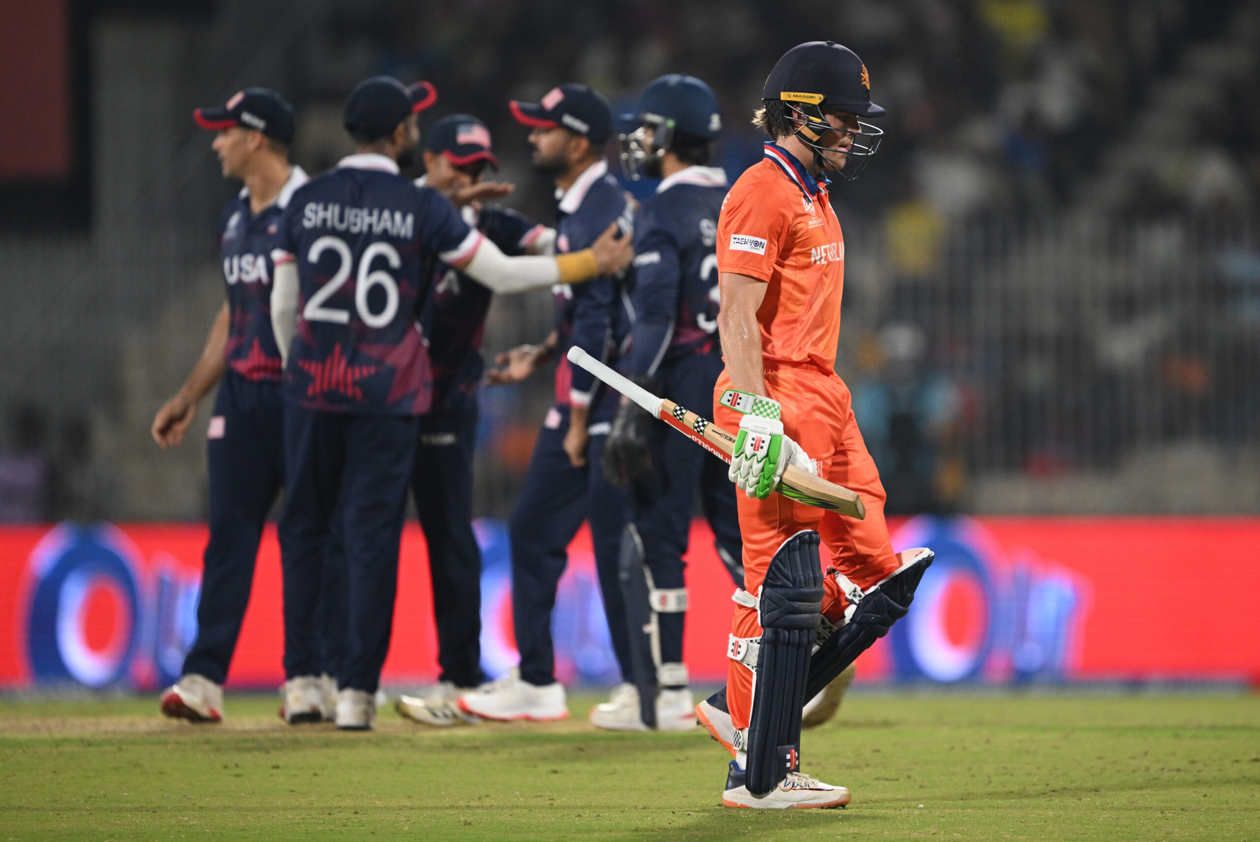 Cricket: Lights out as the US derail the Netherlands’ campaign