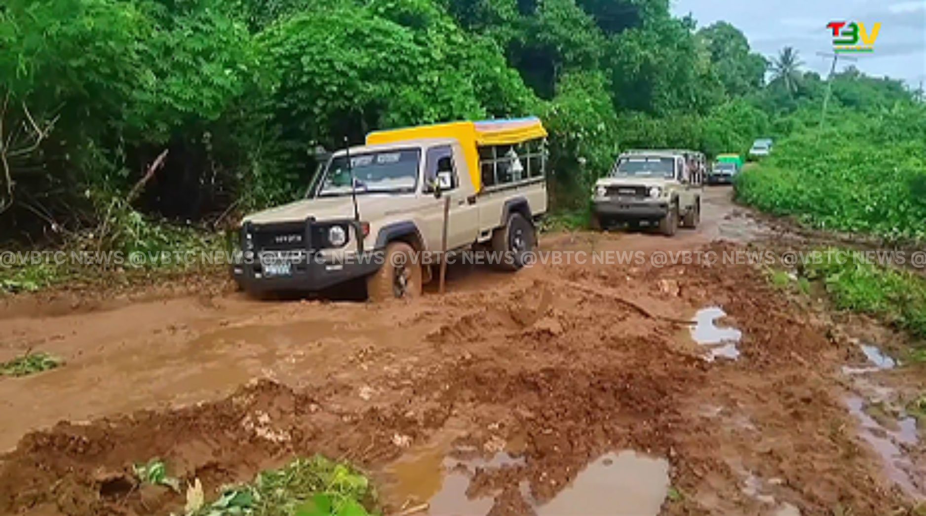 Damaged Roads Put Lives and Trucks at Risk