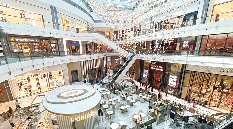 Dubai, where I needed Google Maps to navigate the malls