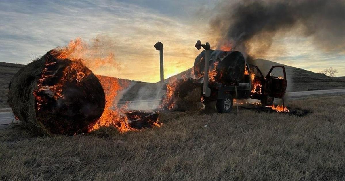 Fire On Interstate 90 Causes Traffic Disruptions Near Buffalo
