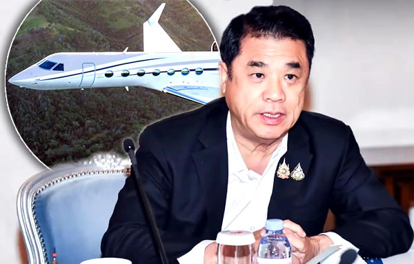 Former cabinet minister and Pheu Thai highflyer clarifies Ben Smith and luxury Gulfstream jet story