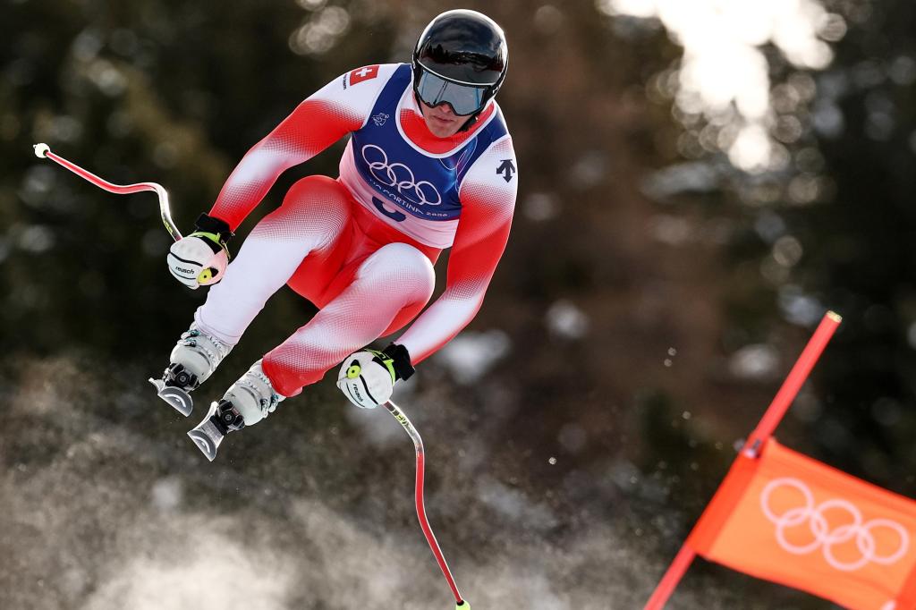 Franjo von Allmen of Switzerland wins first gold of Milan Cortina Games