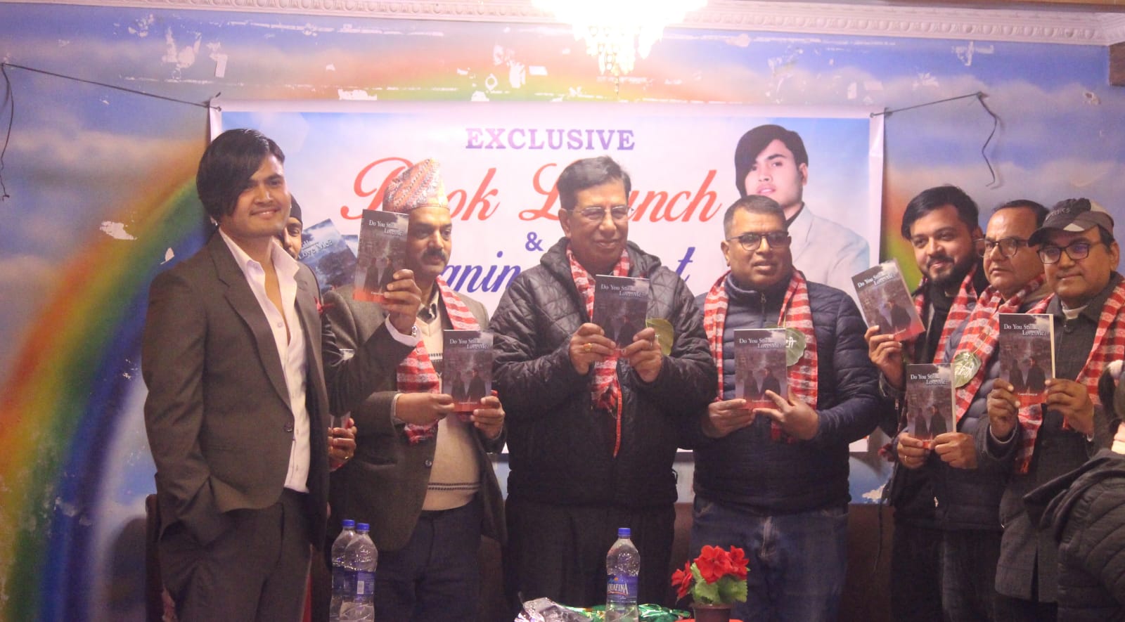 Ganesh Sanjyal unveils debut novel Do you still love me?