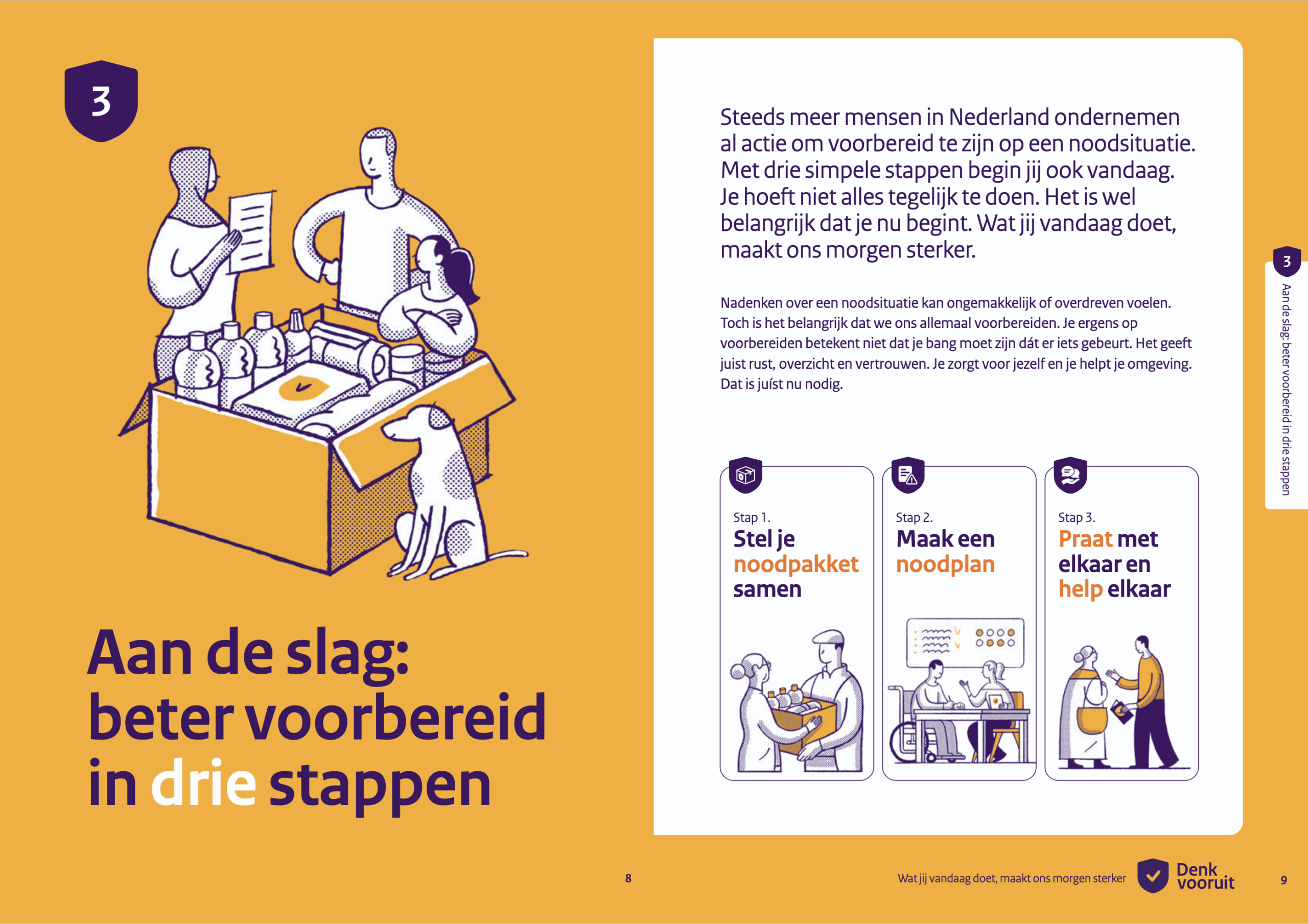 Half Dutch households now have an emergency kit at home