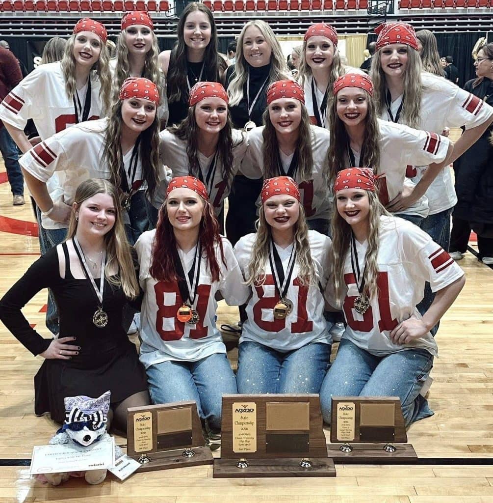 Hi-Lites Dance Team Earn Multiple Top Finishes at State