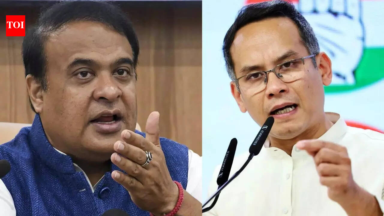 Himanta vs Gogoi: Assam politics heats up with CM's explosive 'training in Pakistan' claim | India News