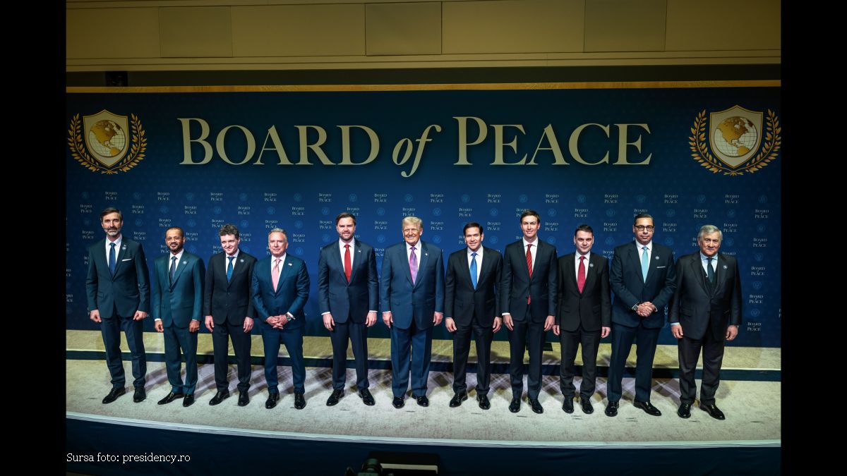 President Nicusor Dan attended the first meeting of the Board of Peace.