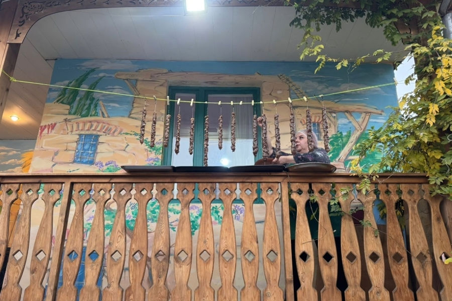 Inside Mamik Guest House in Nork, Yerevan