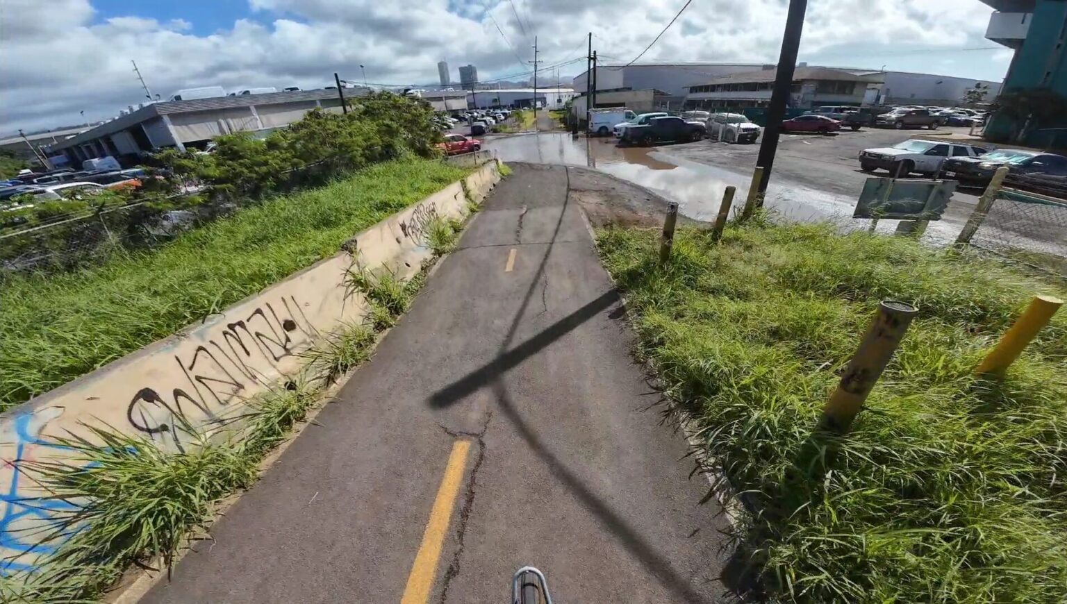 King Tides And Sea Level Rise Eating Away At Pearl Harbor Bike Path ...