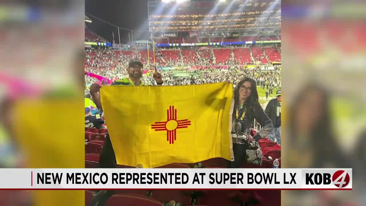 Local couple proudly reps New Mexico at Super Bowl LX