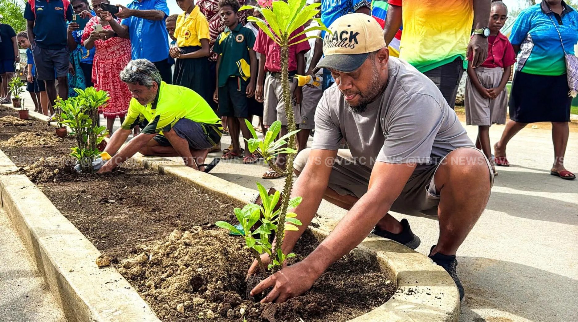 Luganville Begins Town Beautification Plan