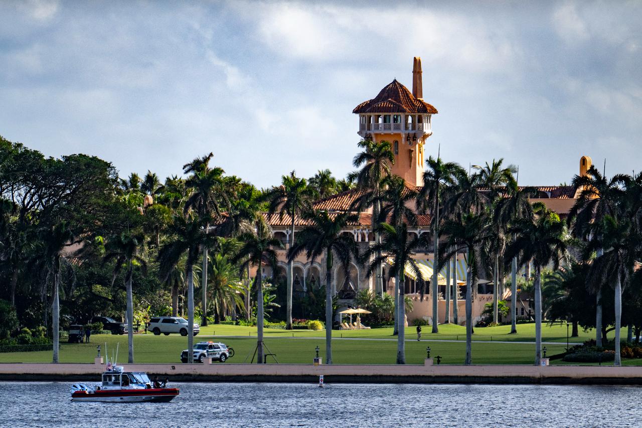 A view of the Mar-a-Lago Club in Palm Beach, Florida, on Nov. 8, 2024. (AFP Photo)