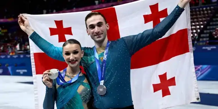 Metelkina and Berulava win Historic Olympic Silver for Georgia
