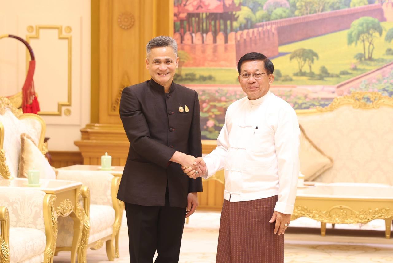 Min Aung Hlaing absent from regime meeting for first time since usurping power as acting president