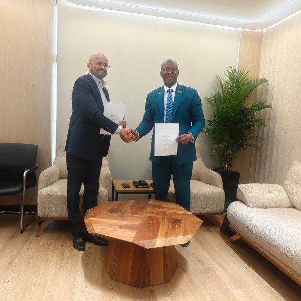 Mines Minister Signs Strategic Mining Agreement With International Resources Holding in Dubai