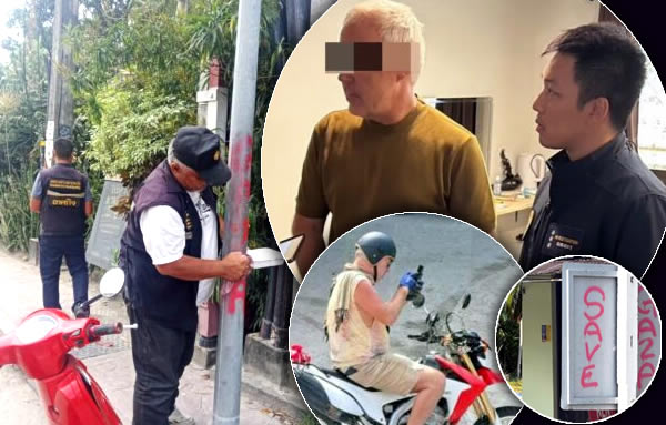 Mr Spray identified as 57 year old Tom Heine. Remains in police custody, faces criminal charges and ban