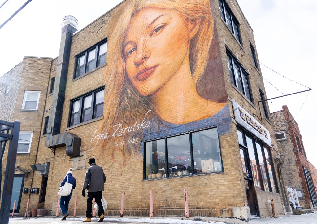 Mural of slain Ukrainian refugee stirs debate in Chicago