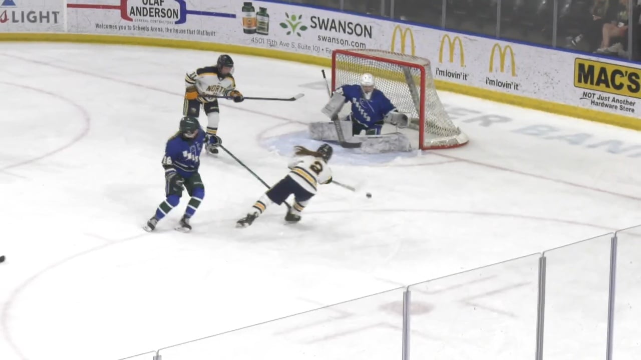 NDHSAA HOCKEY SEMIFINAL FRIDAY: HIGHLIGHTS AND POSTGAME SOUND