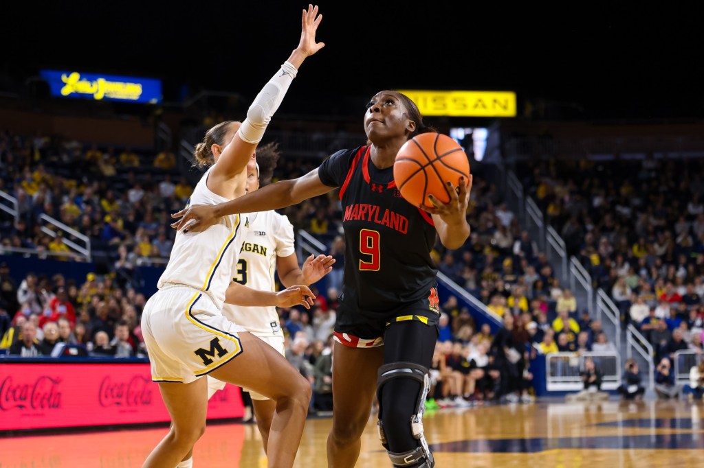 No. 14 Maryland women’s basketball’s streak ends in loss to No. 8 Michigan