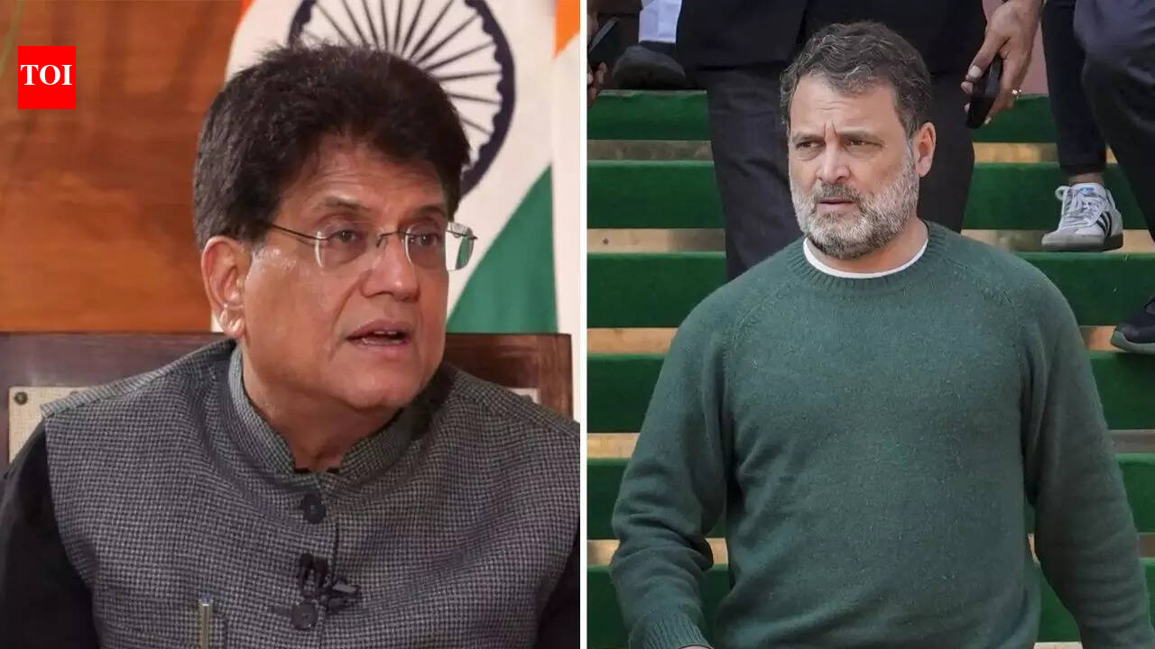 'No concern for India': Centre slams Rahul Gandhi on charges against India-US trade deal, says farmers' interests fully protected