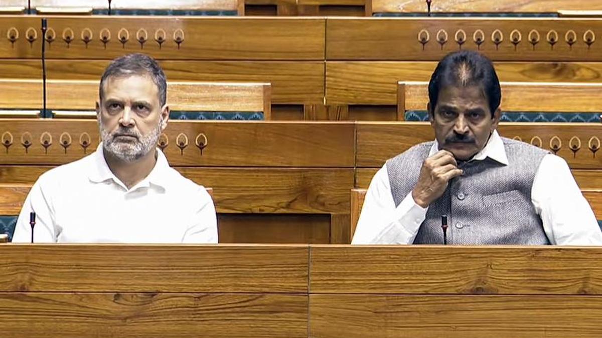 Not intimidated by Substantive Motion, says K.C. Venugopal