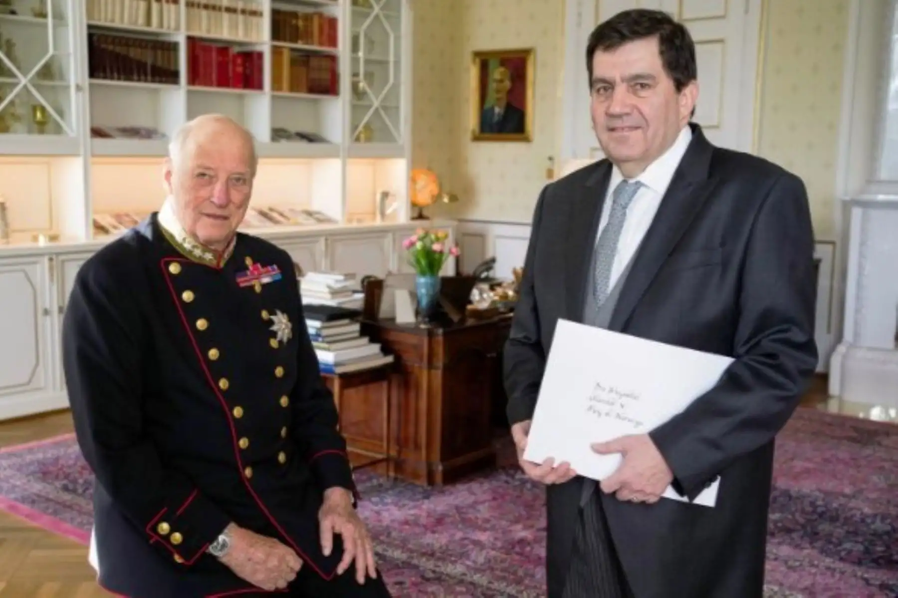 Peru's Ambassador presents credentials to King of Norway | Noticias
