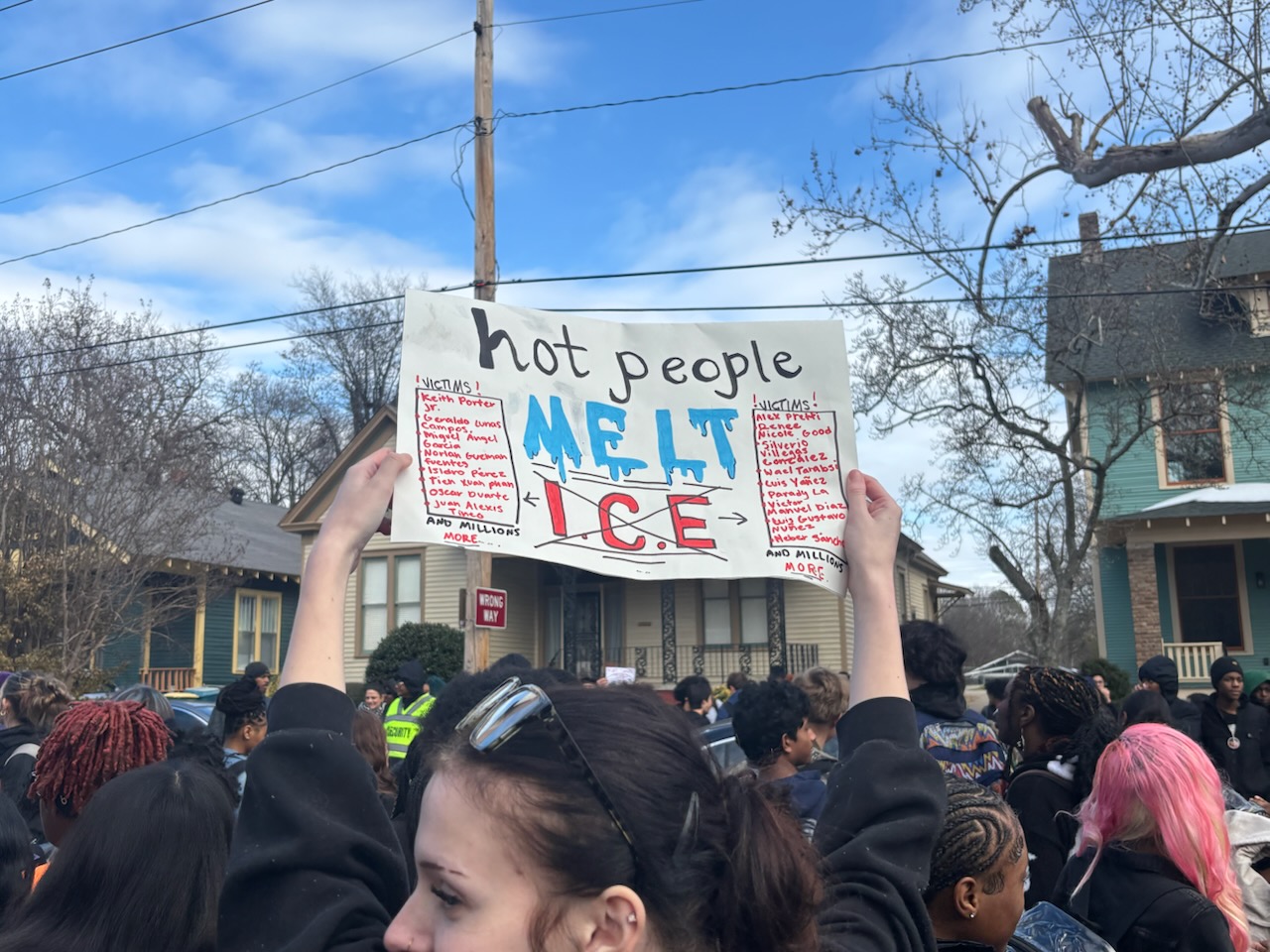 Protest Central: Little Rock students denounce ICE