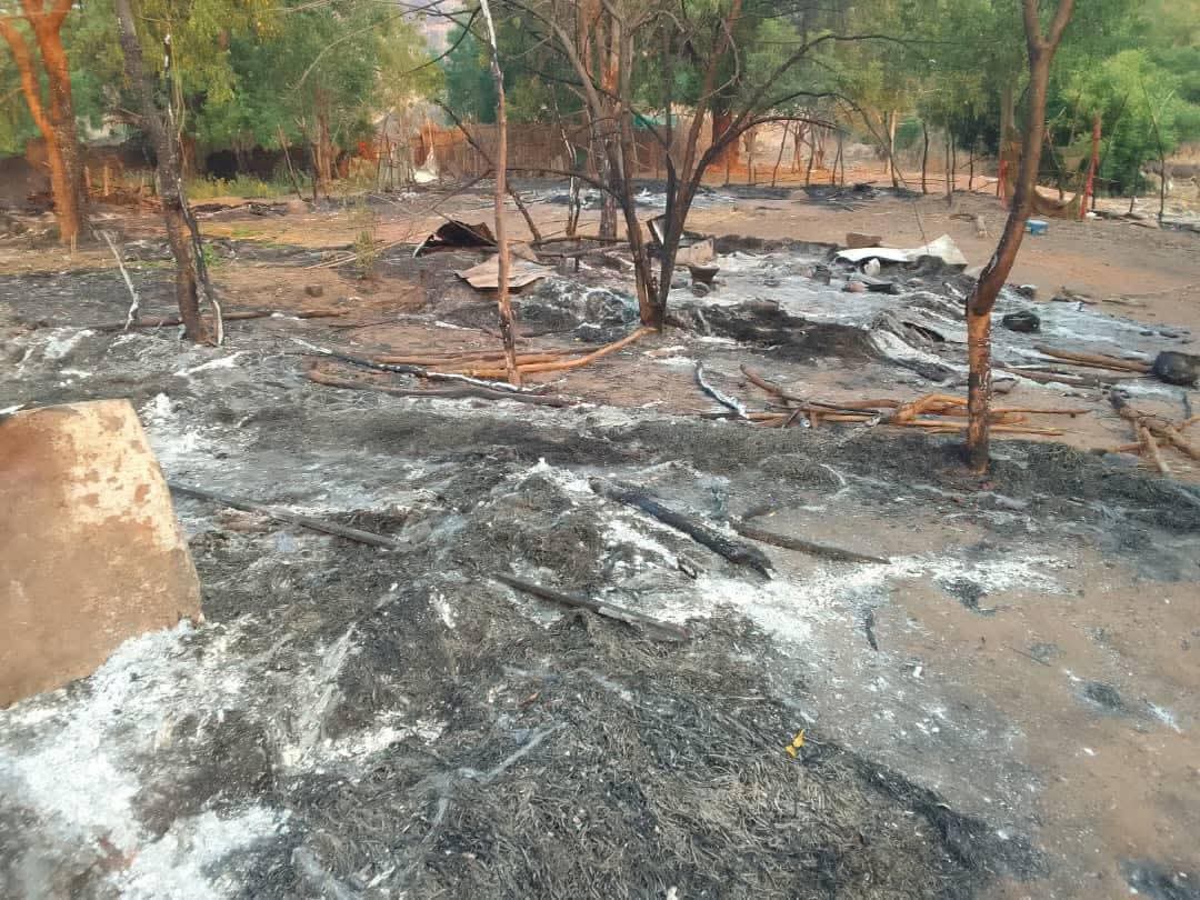 هجوم بمسيرة على الكرمك-18 فبراير 2026-وسائل التواصل