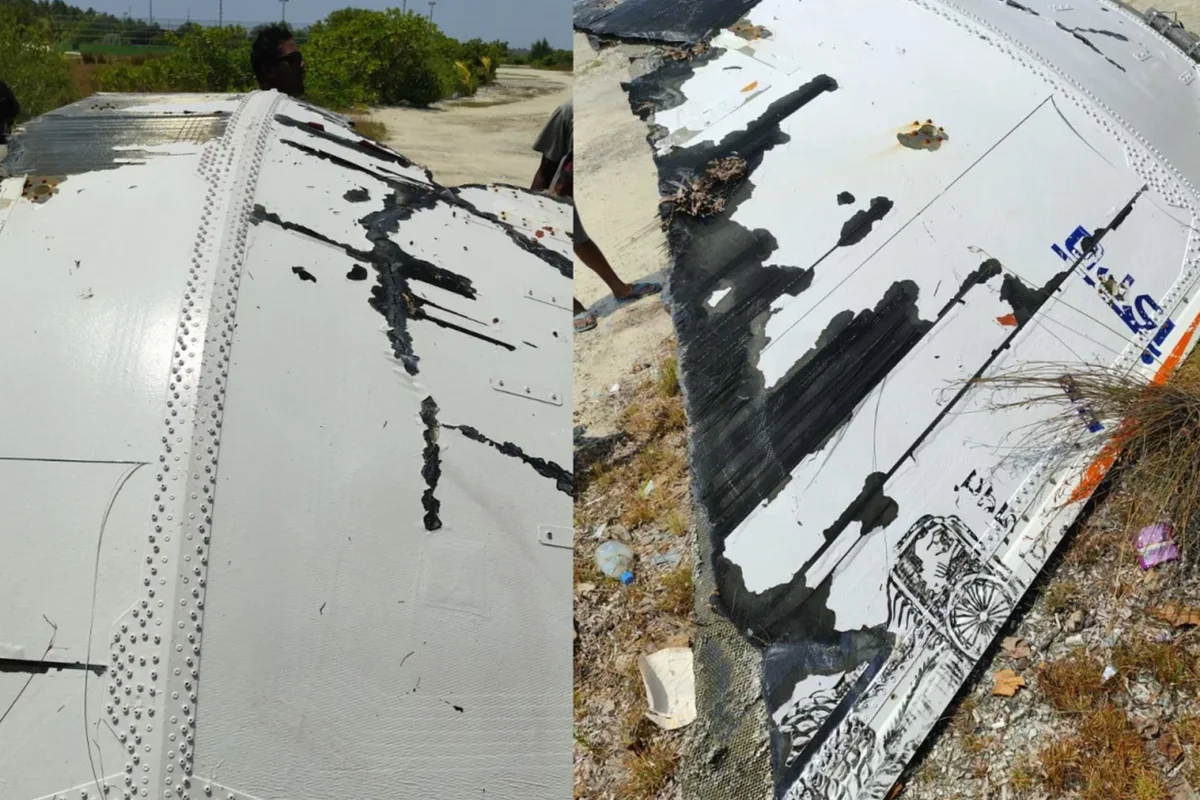 Rocket debris with Indian space agency’s logo found on uninhabited island